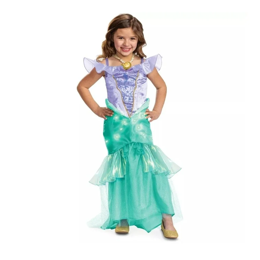 Disguise Licensed Disney Princess Ariel Light Sound Prestige Child Girls 8-10‎